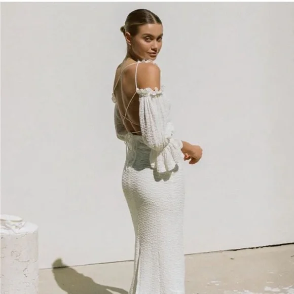 SABO: backless tie up dress - Picture 2 of 12